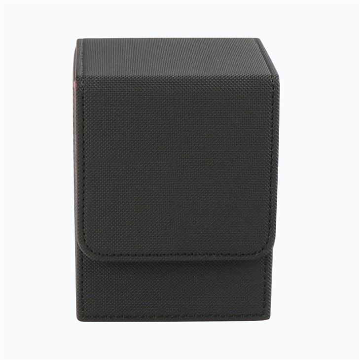 Red and Black PU Deck Box 2