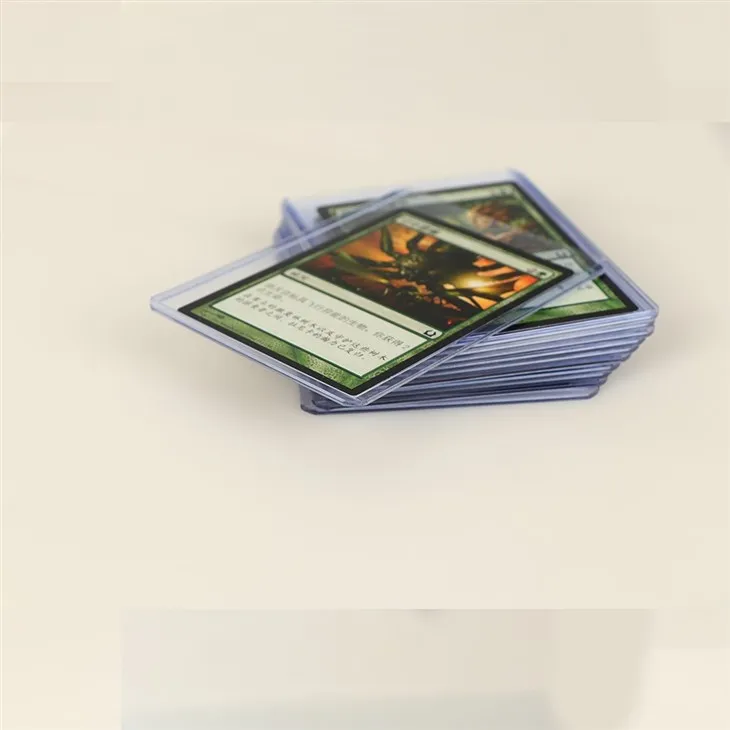 PVC Hard Card Sleeves Game Card