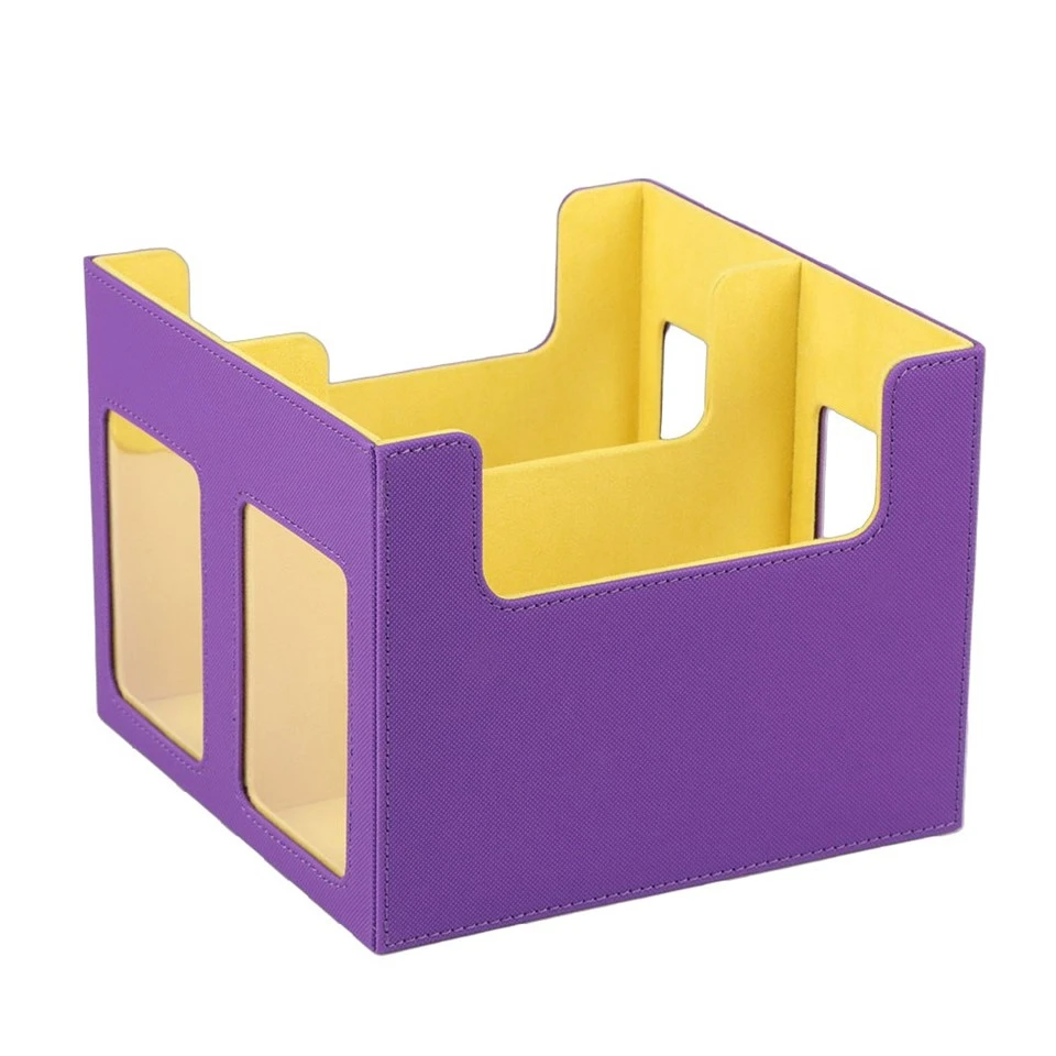 Leather Magnetic Commander Deck Box manufacturers