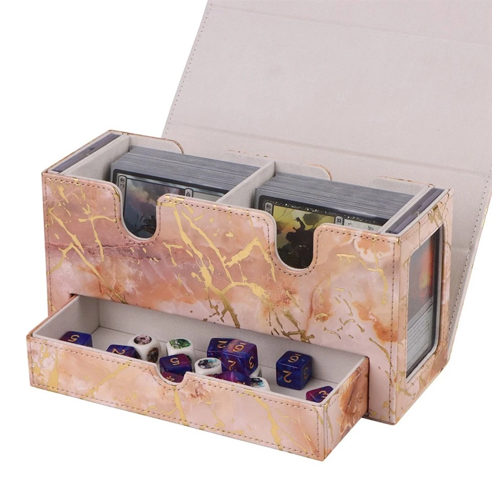 Leather Storage Box For Trading Cards price